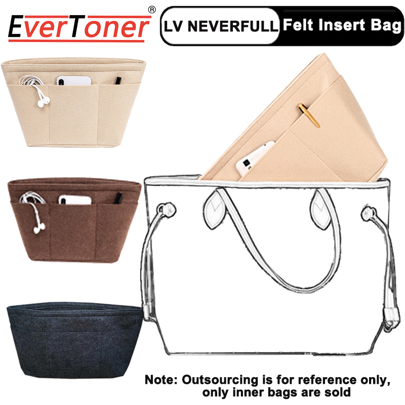 Women Bags Lv - EverToner-Bolsa de inserción de fieltro para