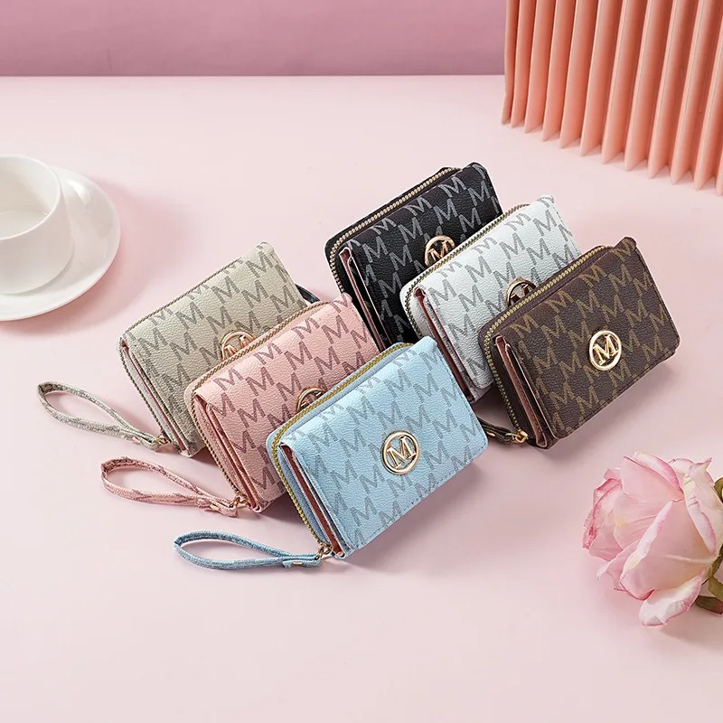 Women Bags Accessories - Cartera con Cierre de Tres Pliegues