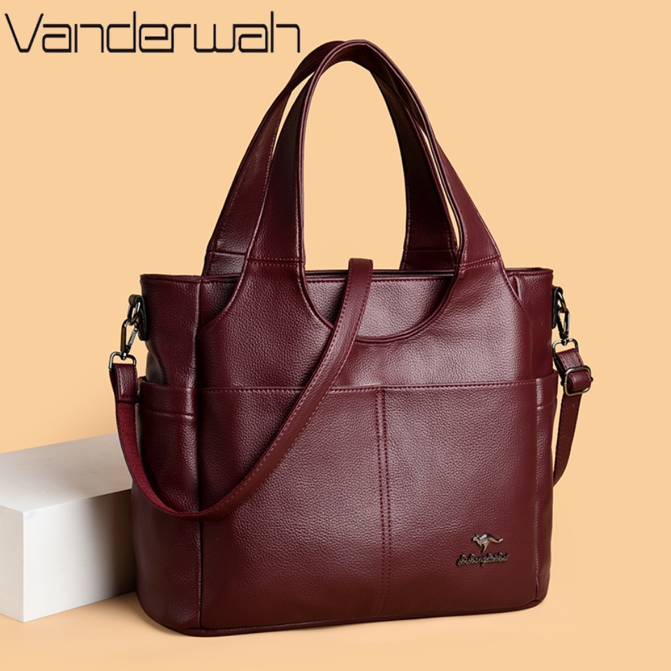 Doctor Bag Leather - Bolso Tote de Cuero Suave con