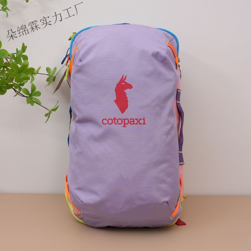 Women'S Bag - Mochila Impermeable con Bloques de Color