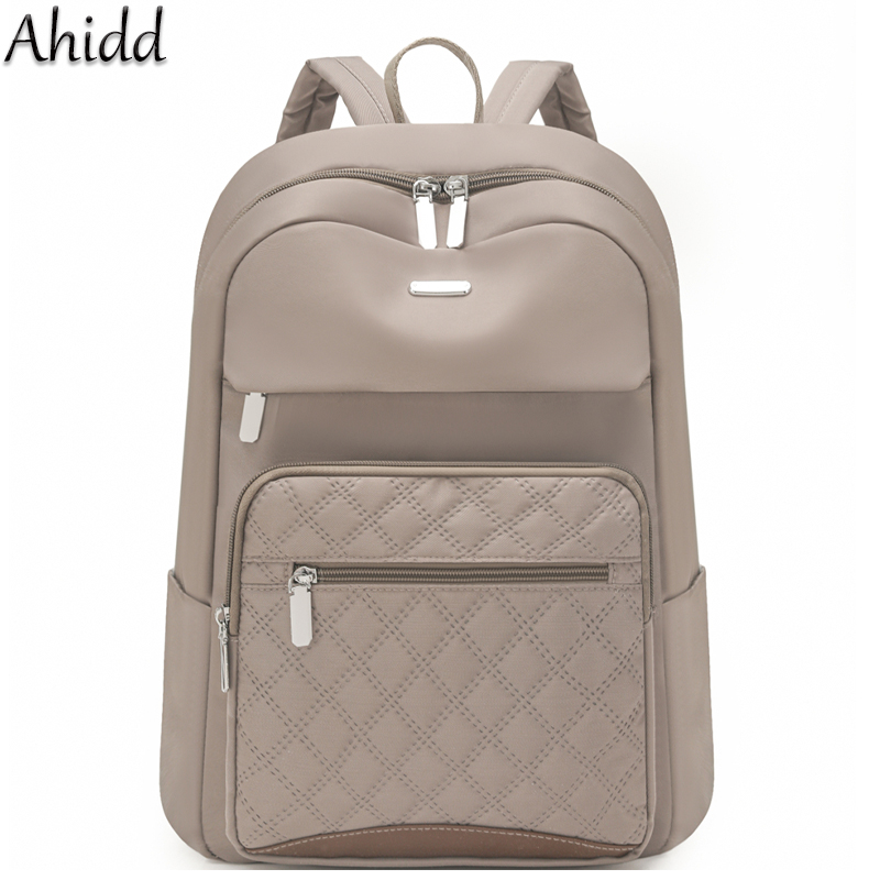 Women Bags With Laptop Compartment - Mochila de nailon impermeable para mujer,