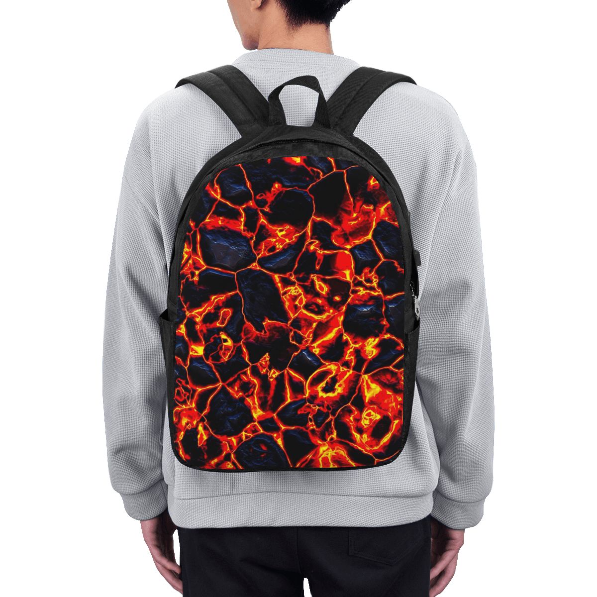 Women'S Bag - Mochila Magma Volcano Lava Fire, bolsa