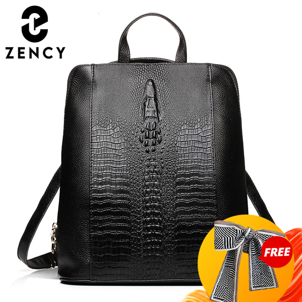 Women Bags H&M - Mochila Zency 100% de cuero genuino