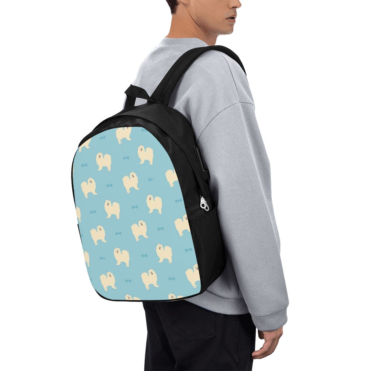 Women'S Bag - Mochila Samoyed Dog para viaje, bolsa
