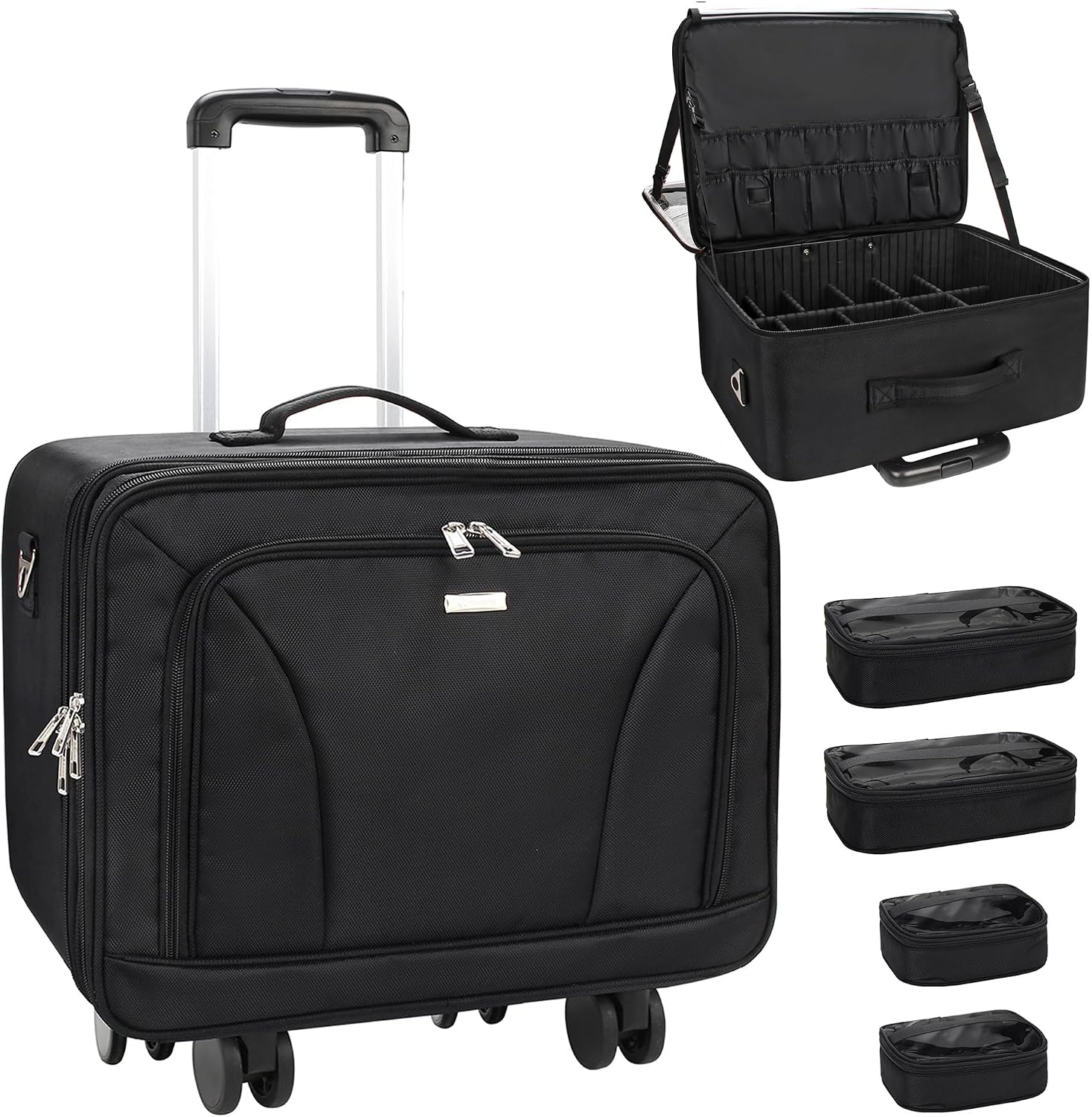 Women'S Bag - Maleta de Maquillaje Extra Grande con