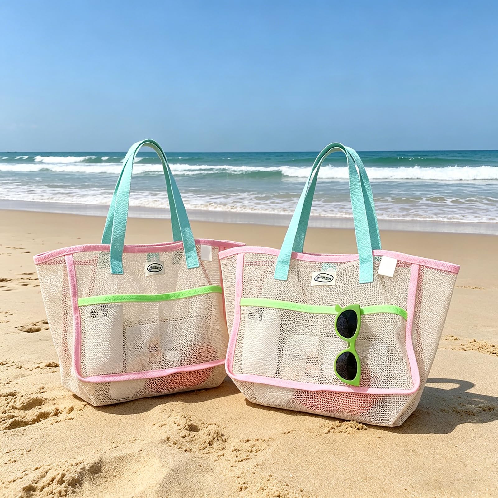 Women Bags Accessories - Bolsas de Playa para Mujer, Coloridas,