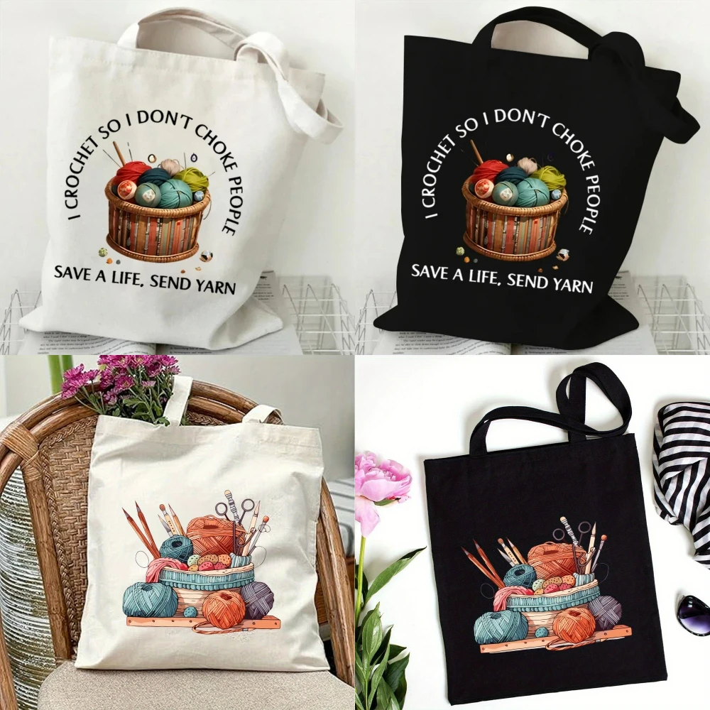 Women'S Yoga Bags - Bolso clásico de punto con bolas