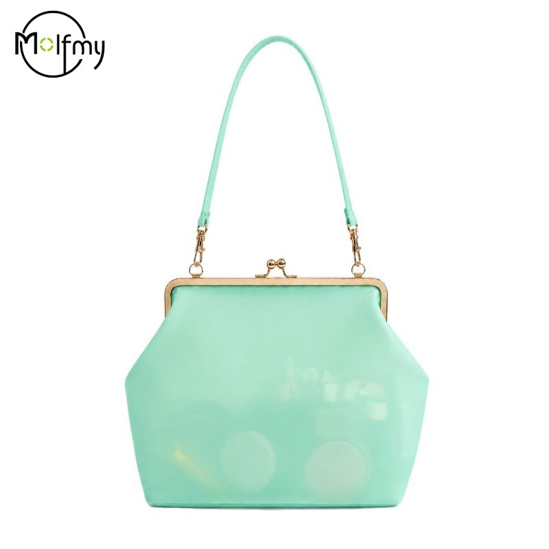 Jelly Bag Clear Pvc - Bolso Transparente de PVC Impermeable Tipo