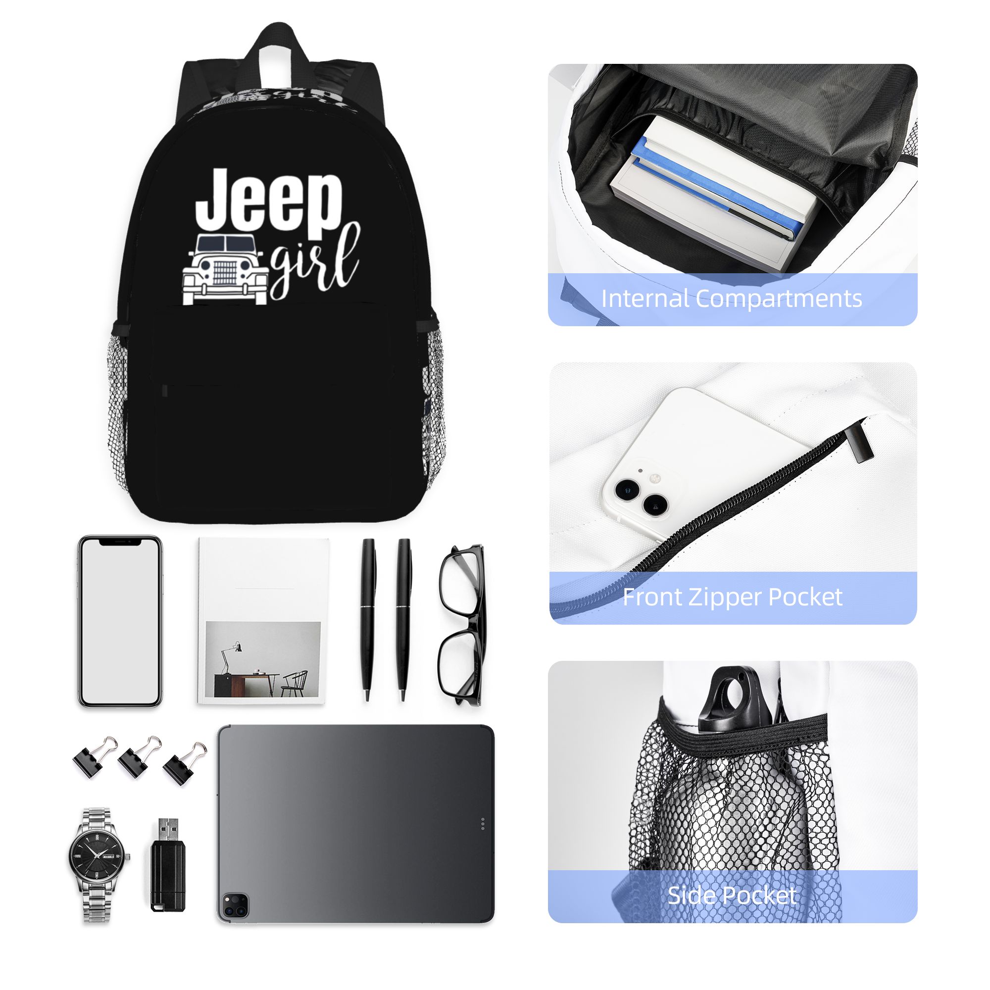 Women'S Jeep Bags - Mochila Jeep Girl, gran oferta, mochila