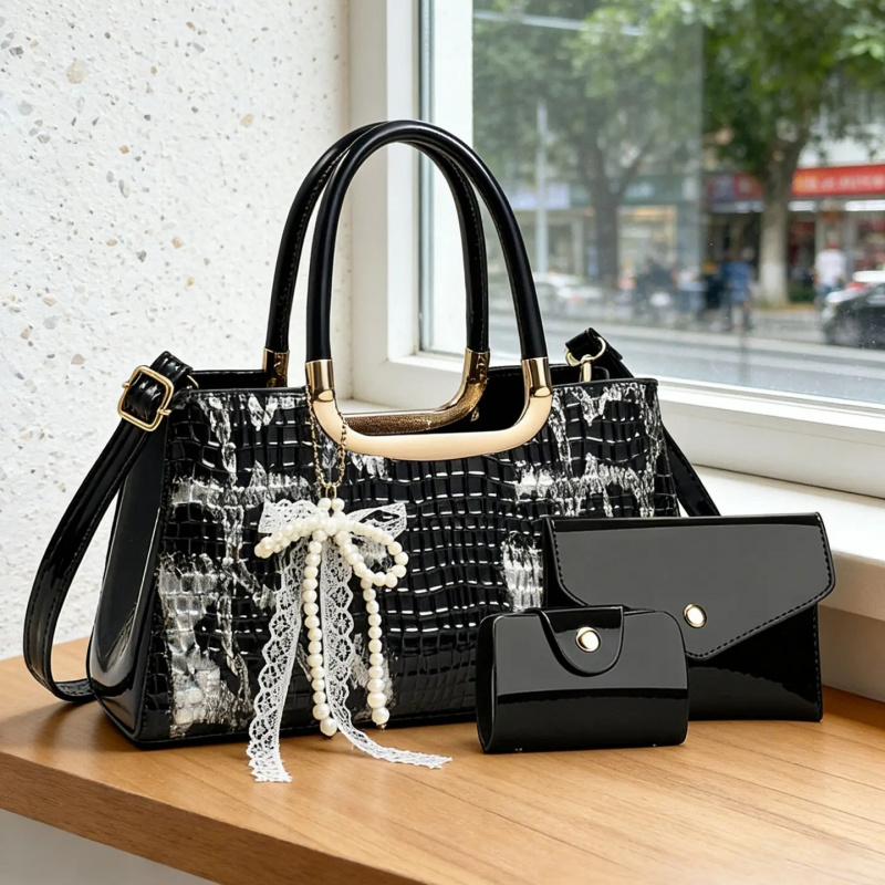 Women Bags Accessories - Conjunto de Bolsos de Mano para