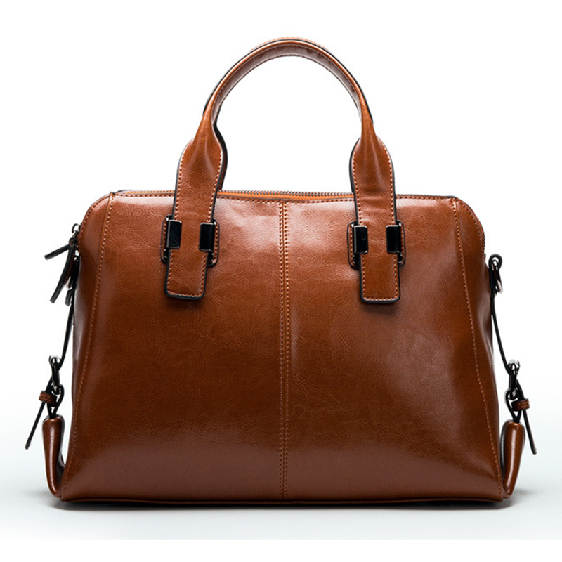 Doctor Bag Leather - Bolsos de cuero genuino para mujer,