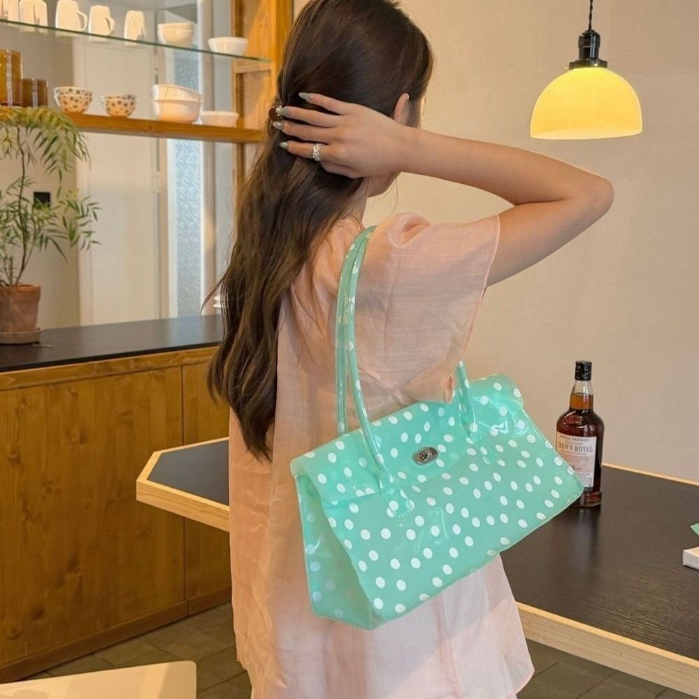 Jelly Bag Clear Pvc - Bolso de hombro transparente de PVC