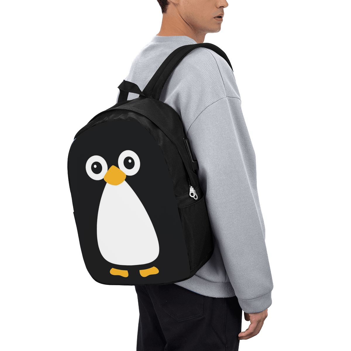 Women'S Bag - Mochila con diseño de pingüino, bolso