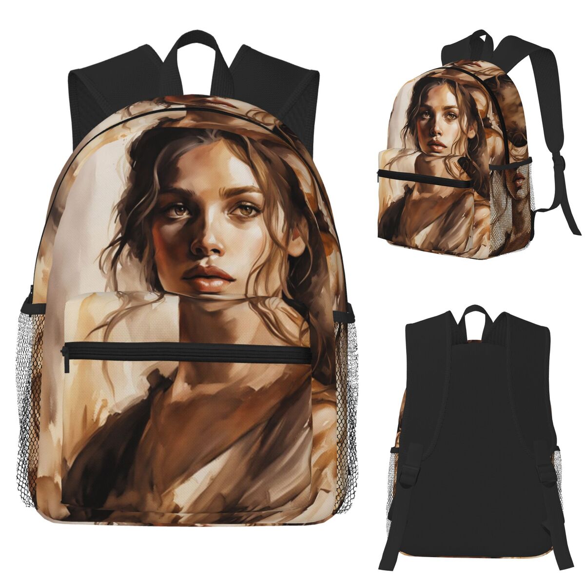 Women Bags Next - Mochila para estudiantes con pintura de