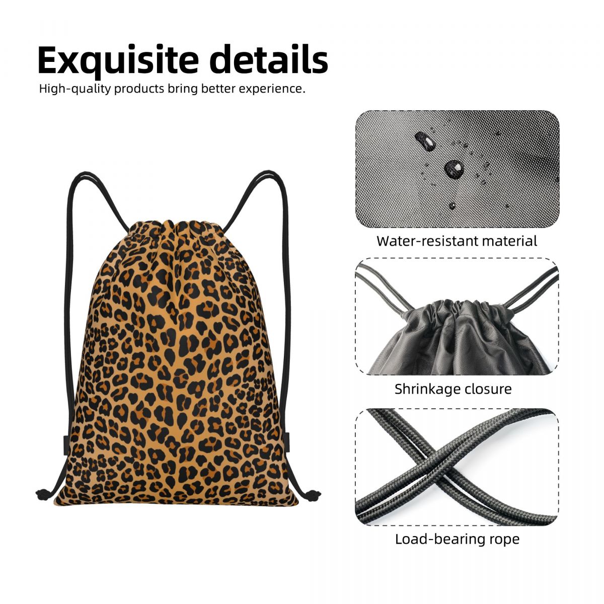 Mochila con cordón y estampado - Women'S Yoga Bags reseña y precio