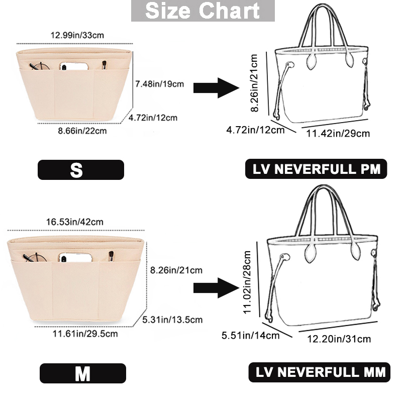 EverToner-Bolsa de inserción d - Women Bags Lv reseña y precio
