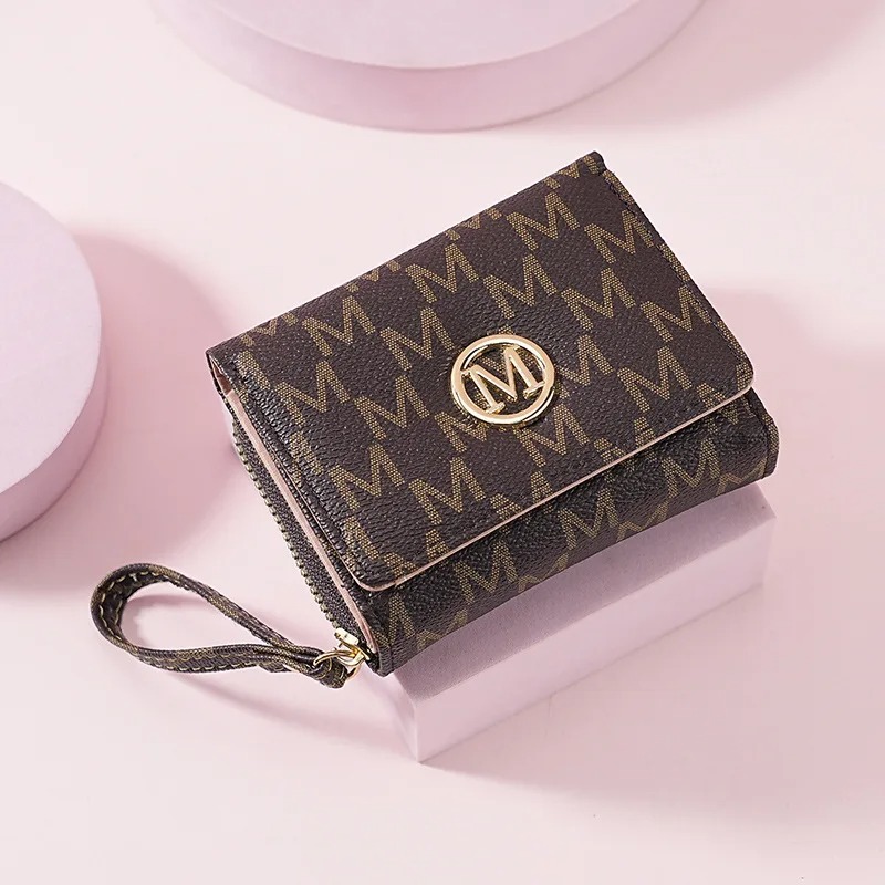 Cartera con Cierre de Tres Pli - Women Bags Accessories reseña y precio