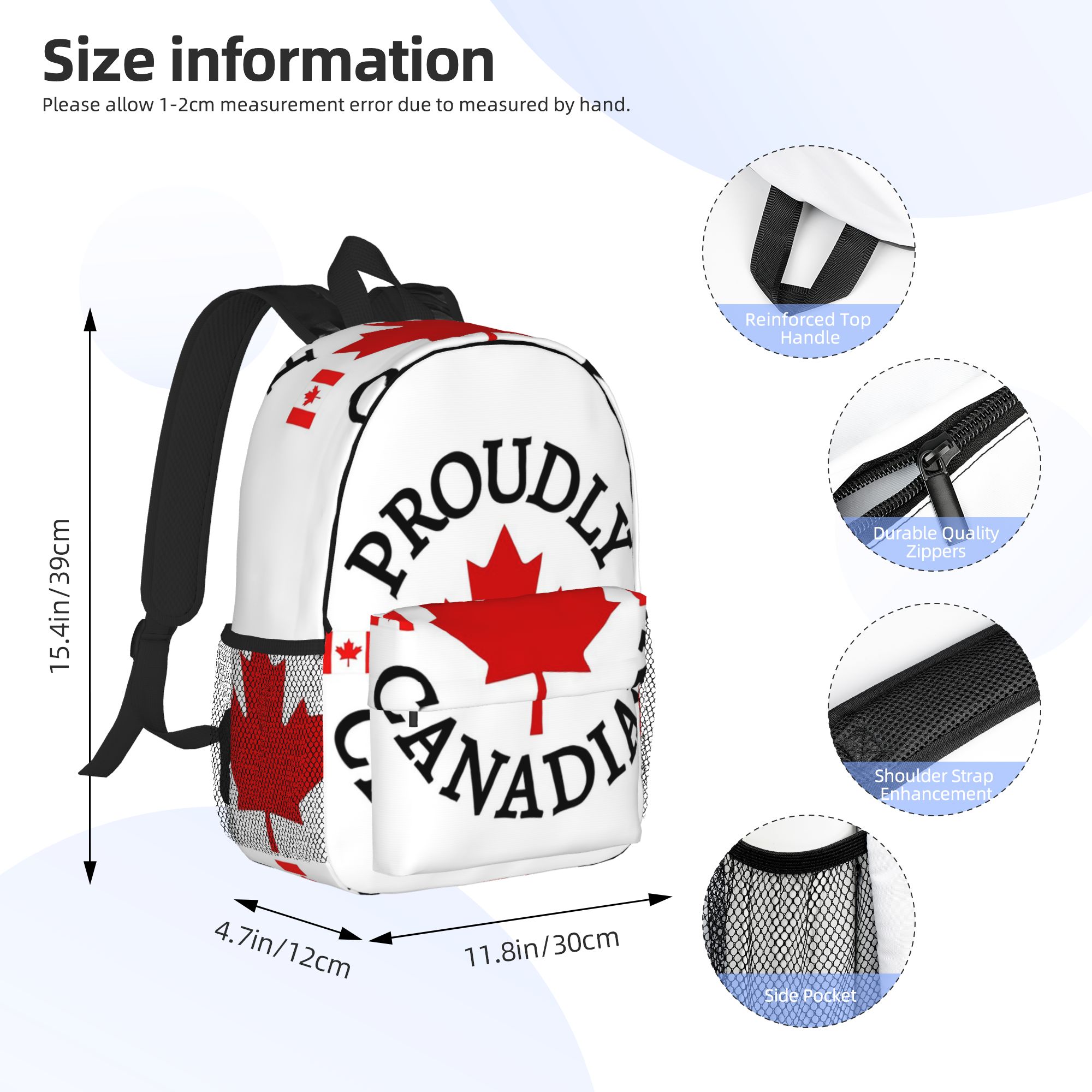 Mochila con diseño de hoja de  - Women Bags In Canada reseña y precio