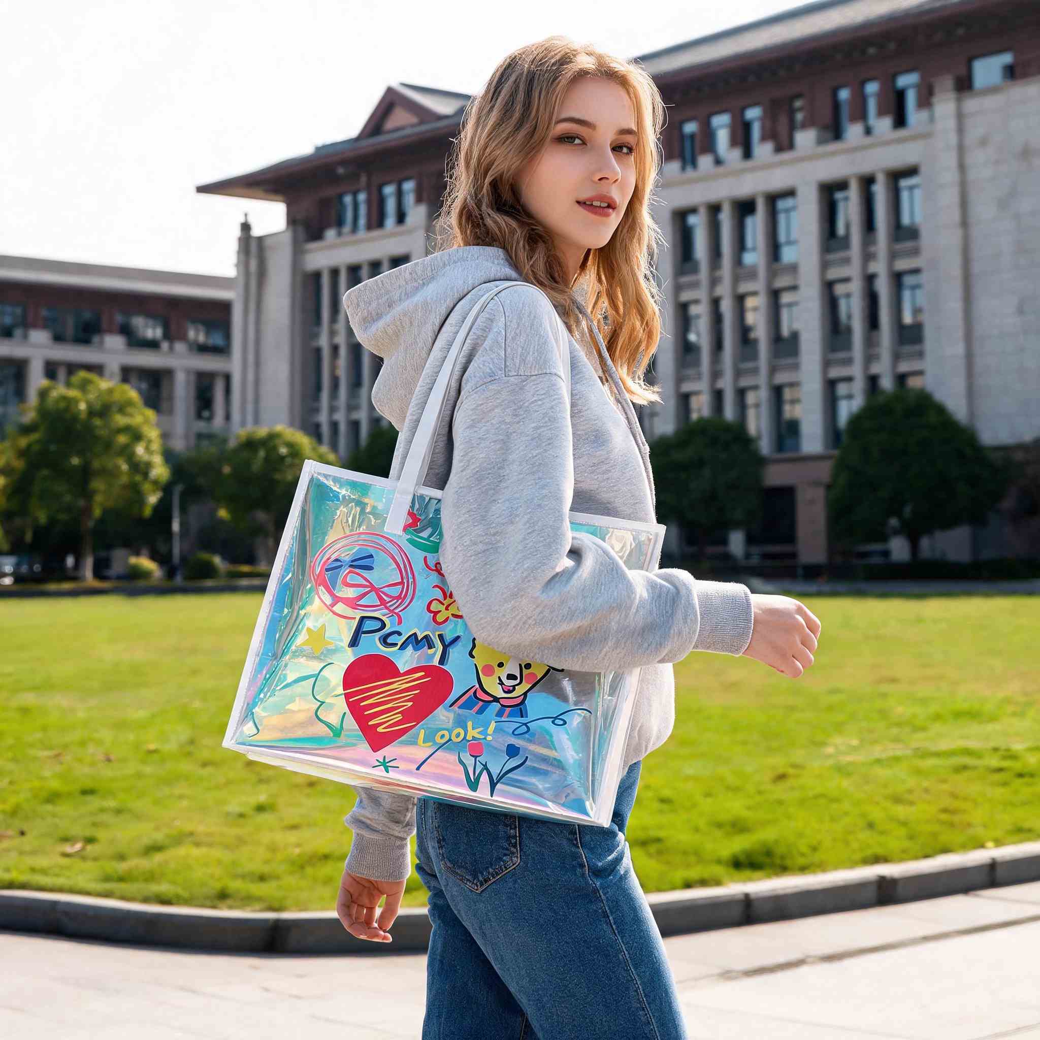 Bolso de mano holográfico para - Women Bags Lv reseña y precio