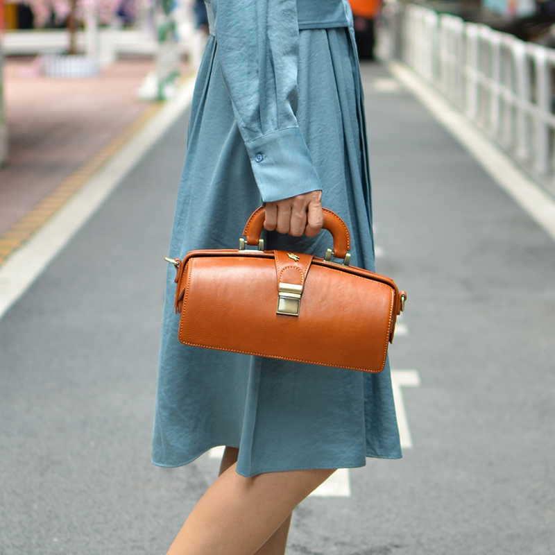 Bolso de cuero para mujer, bol - Doctor Bag Leather reseña y precio
