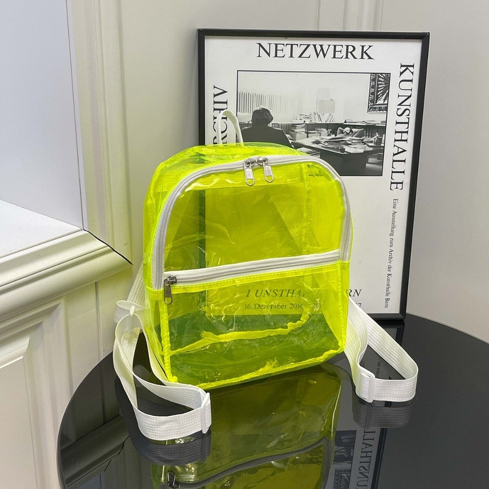 Mochila Transparente de PVC, B - Jelly Bag Clear Pvc reseña y precio