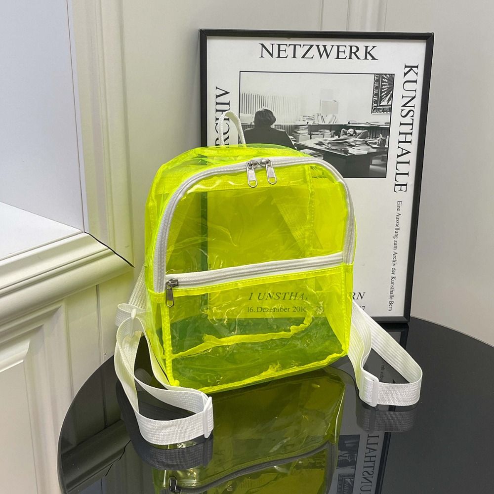 Mochila Transparente de PVC, B - Jelly Bag Clear Pvc reseña y precio