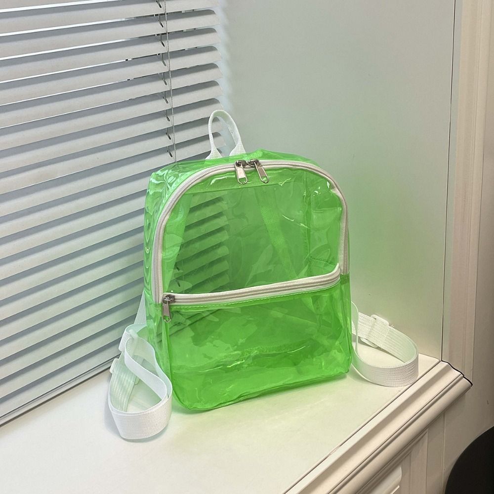 Mochila Transparente de PVC, B - Jelly Bag Clear Pvc reseña y precio