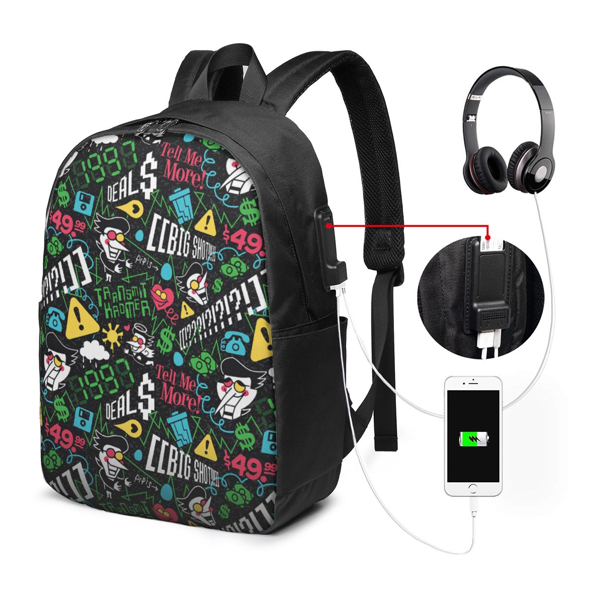 Deltarune SPAMTON G Mochila de - Women'S Bag reseña y precio