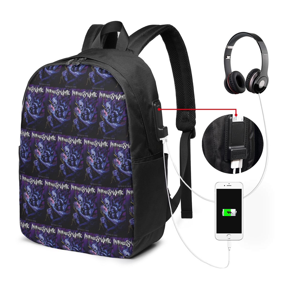 Mochila Motionless In White, b - Women'S Bag reseña y precio