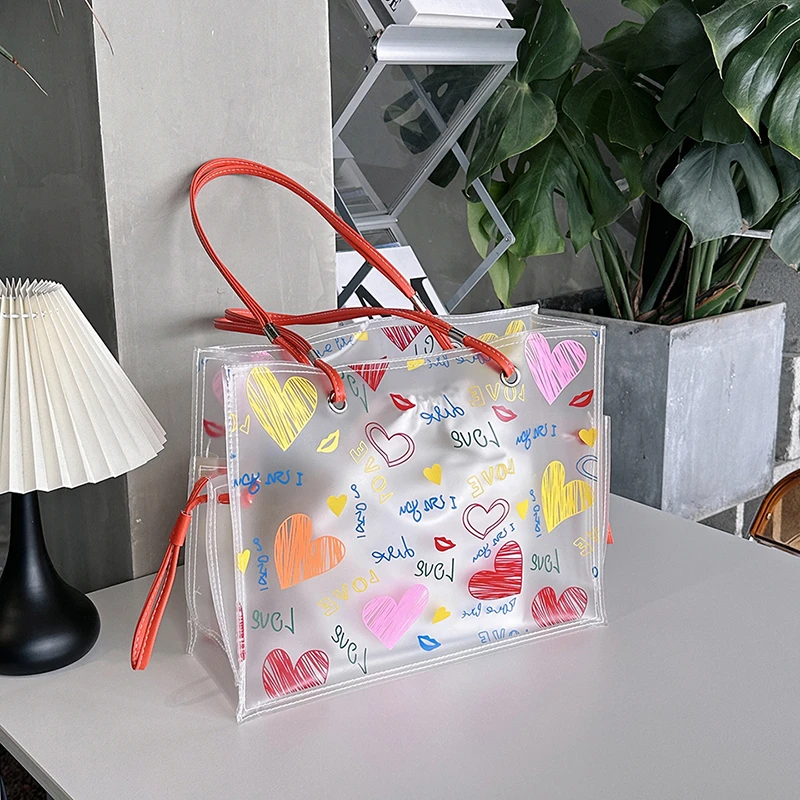 Bolso transparente de verano c - Jelly Bag Clear Pvc reseña y precio