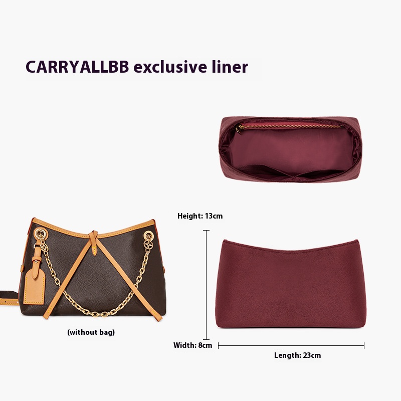 Organizador de inserción de bo - Women Bags Lv reseña y precio