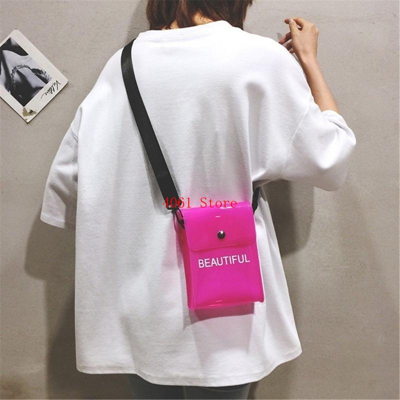 Bolso bandolera transparente,  - Jelly Bag Clear Pvc reseña y precio