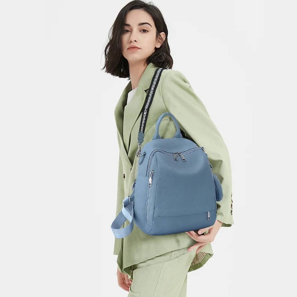 Mochila Zency de cuero genuino - Women Bags H&M reseña y precio
