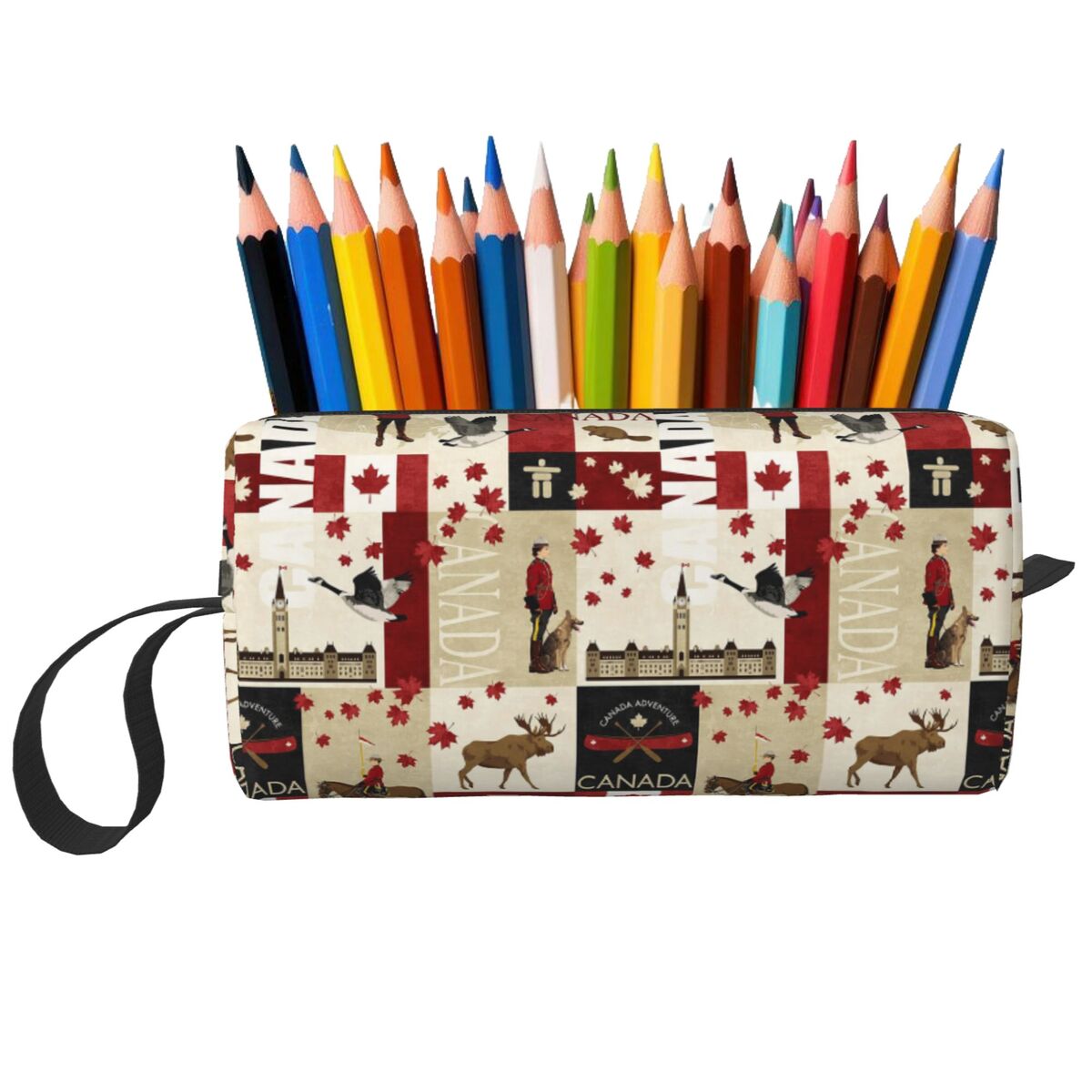 Estuche para lápices con bande - Women Bags In Canada reseña y precio