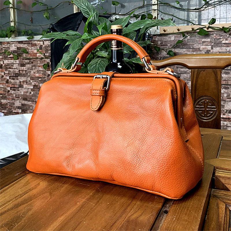 Bolso de mano Original de cuer - Doctor Bag Leather reseña y precio