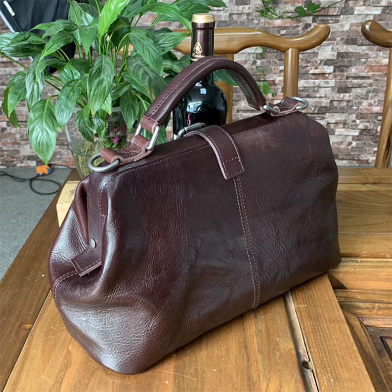 Bolso de mano Original de cuer - Doctor Bag Leather reseña y precio