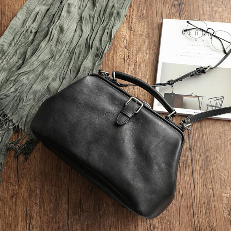 Bolso de mano Original de cuer - Doctor Bag Leather reseña y precio
