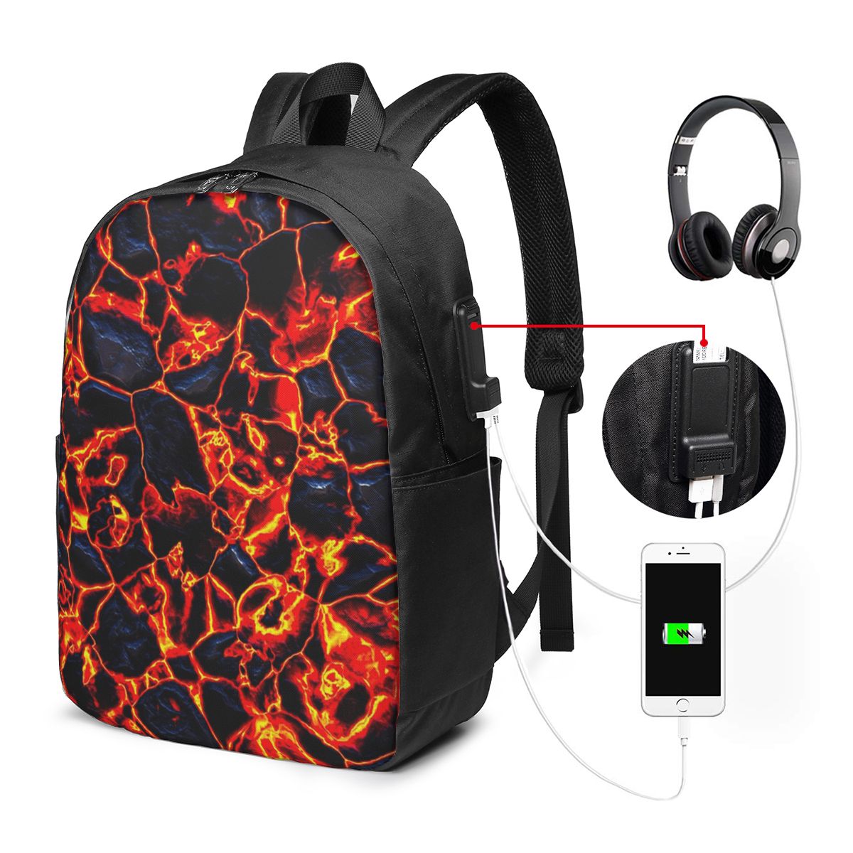 Mochila Magma Volcano Lava Fir - Women'S Bag reseña y precio