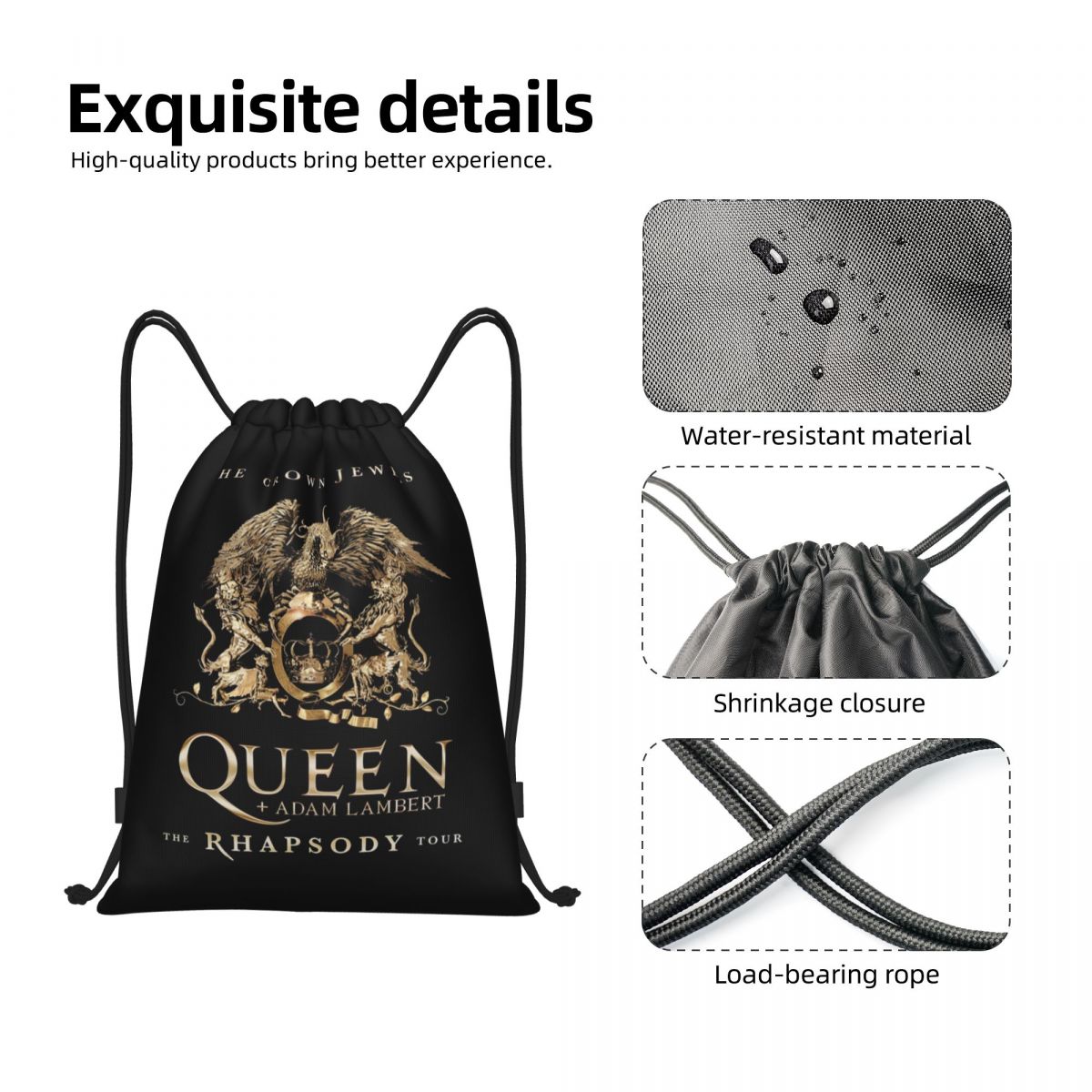 Freddie Mercury Crown-bolsas c - Women'S Yoga Bags reseña y precio