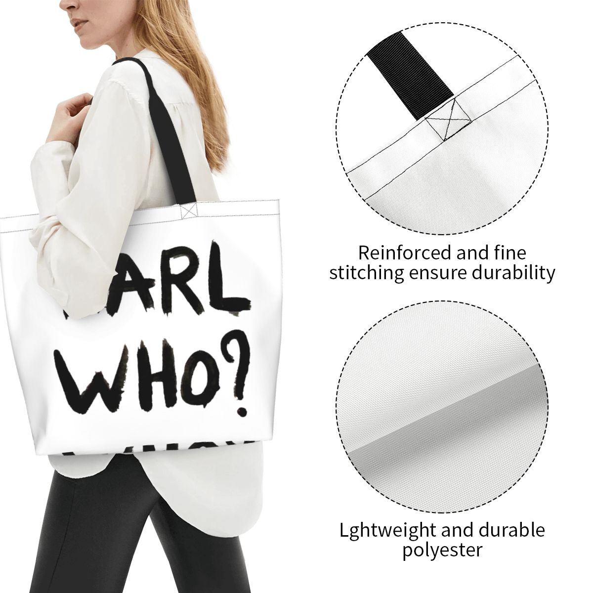 Bolso de mano de lona personal - Women'S Karl Bags reseña y precio