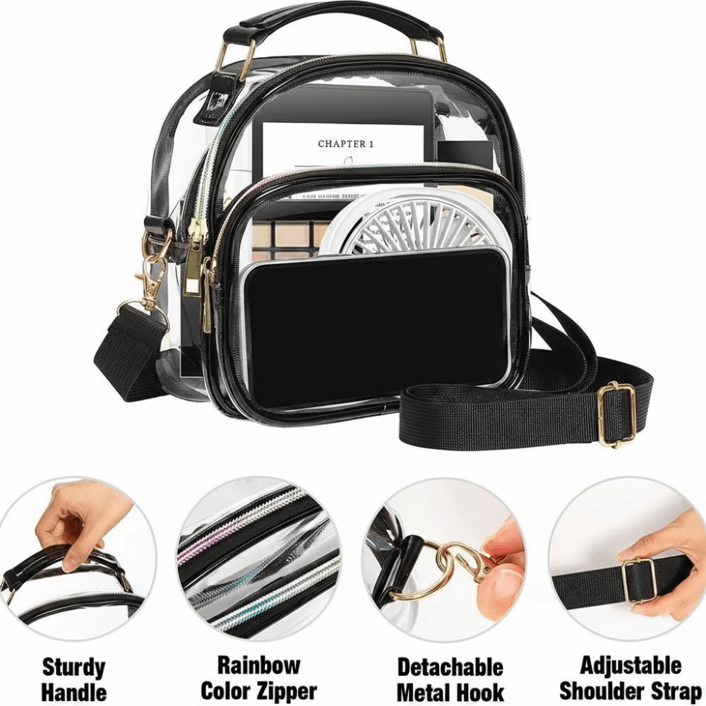 Bolsos Transparentes Impermeab - Jelly Bag Clear Pvc reseña y precio