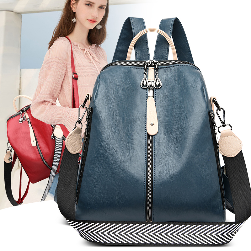 Mochila De cuero suave para mu - Women Bags With Laptop Compartment reseña y precio