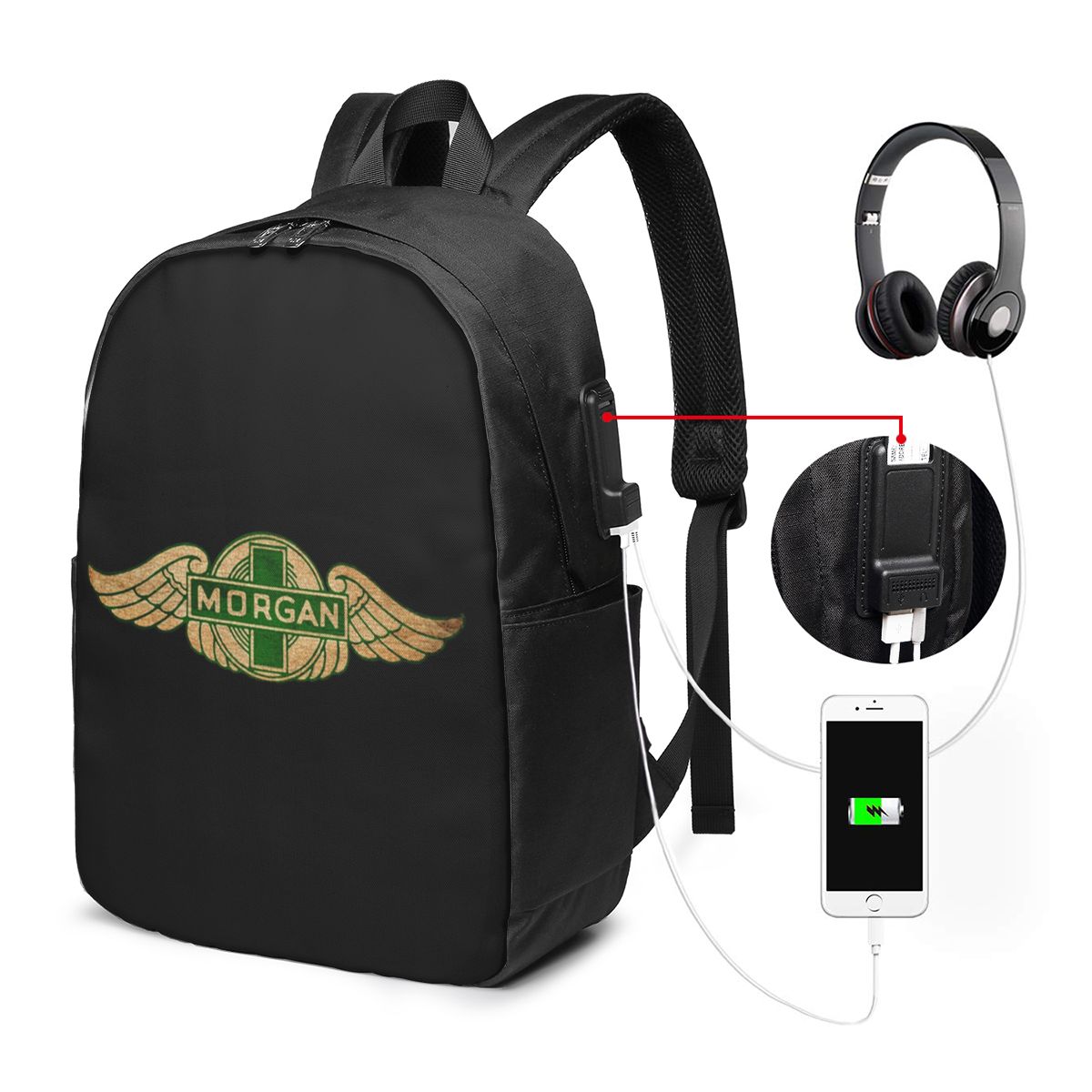 Mochila Morgan Motor Car Compa - Women'S Bag reseña y precio