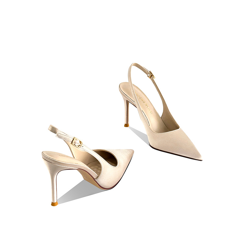 Sandalias de tacón fino con pu - Women Bags Accessories reseña y precio