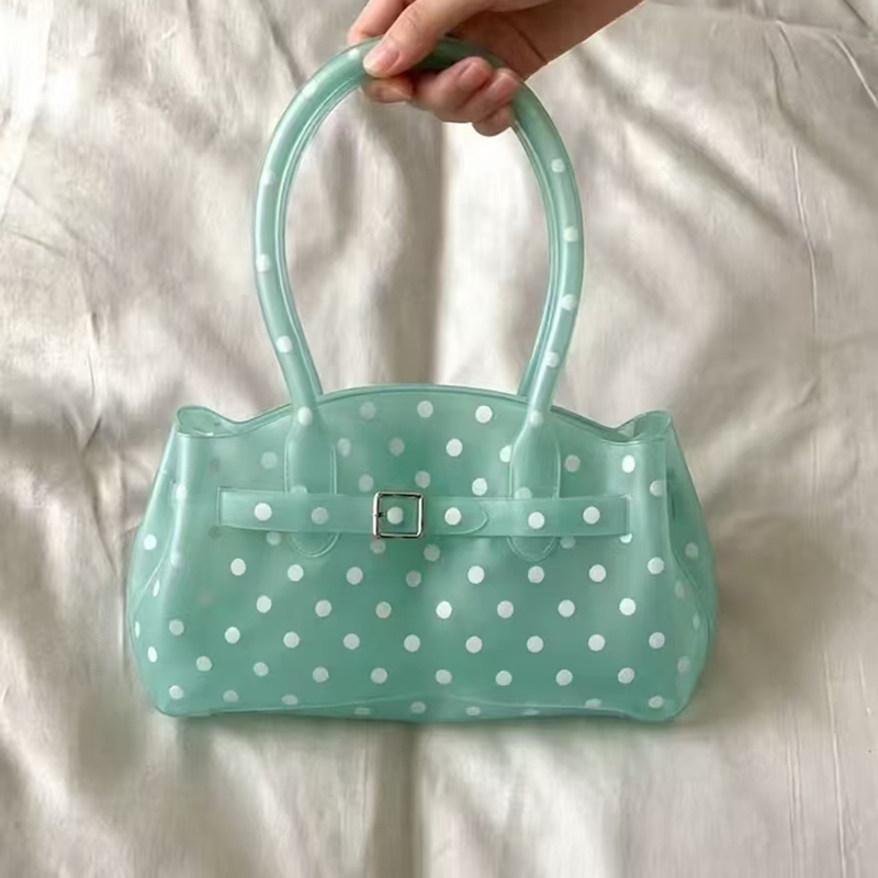 Bolso de mano transparente de  - Jelly Bag Clear Pvc reseña y precio
