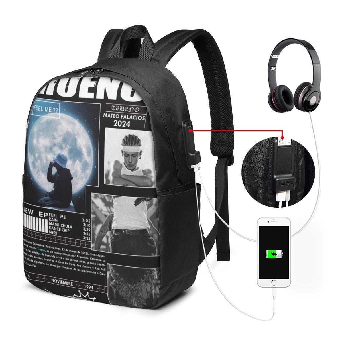 Mochila divertida de Trueno Hi - Women'S Bag reseña y precio