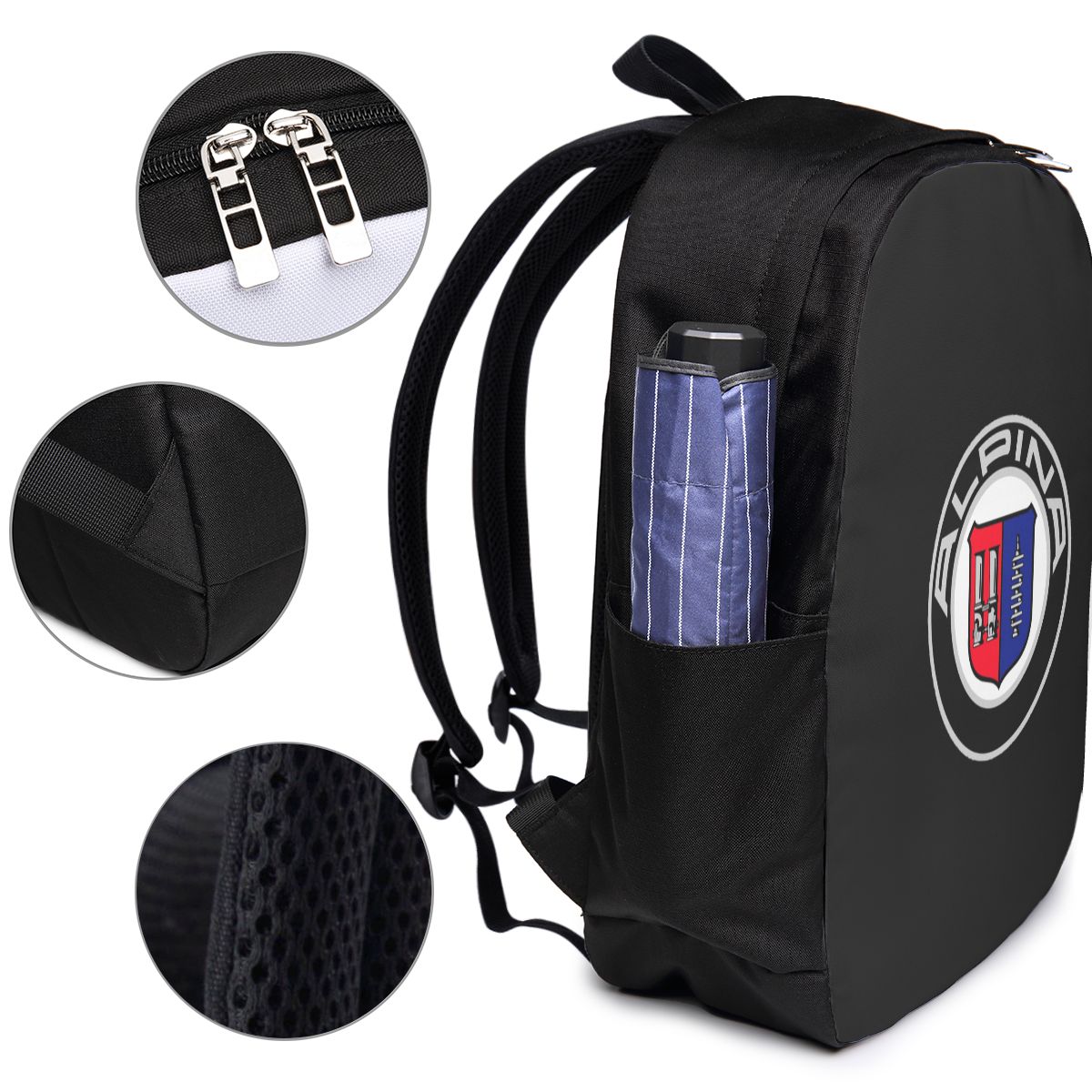 Alpina - Mochila con logotipos - Women'S Bag reseña y precio