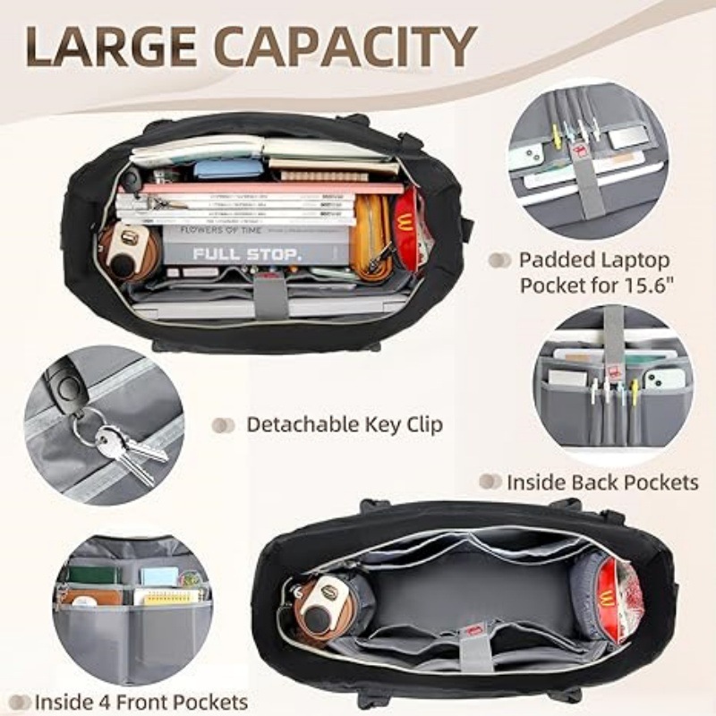 Bolso de Trabajo de Gran Capac - Women Bags With Laptop Compartment reseña y precio