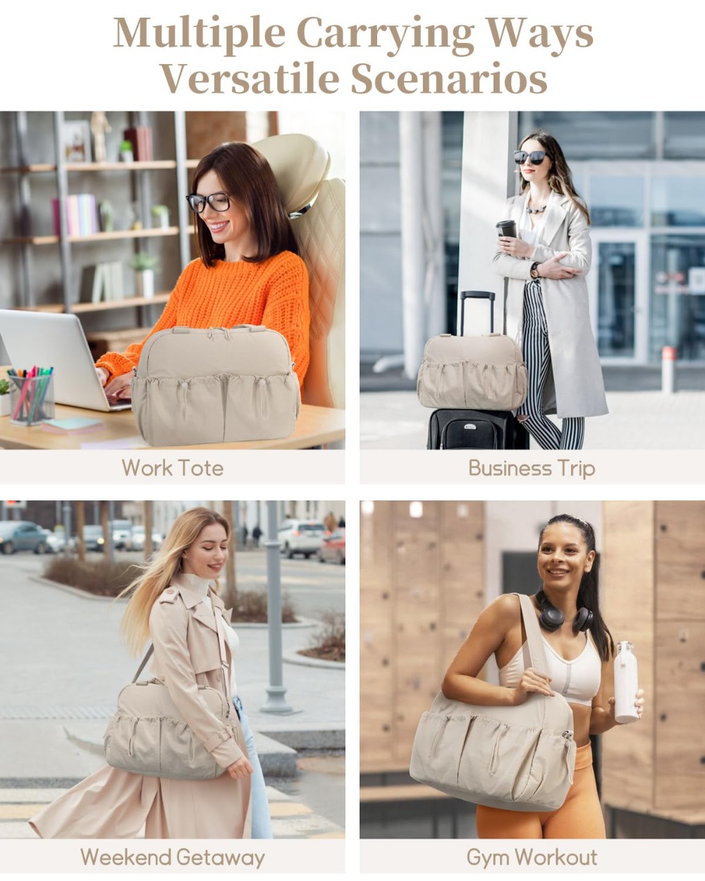 Bolsa de Gimnasio para Portáti - Women Bags With Laptop Compartment reseña y precio