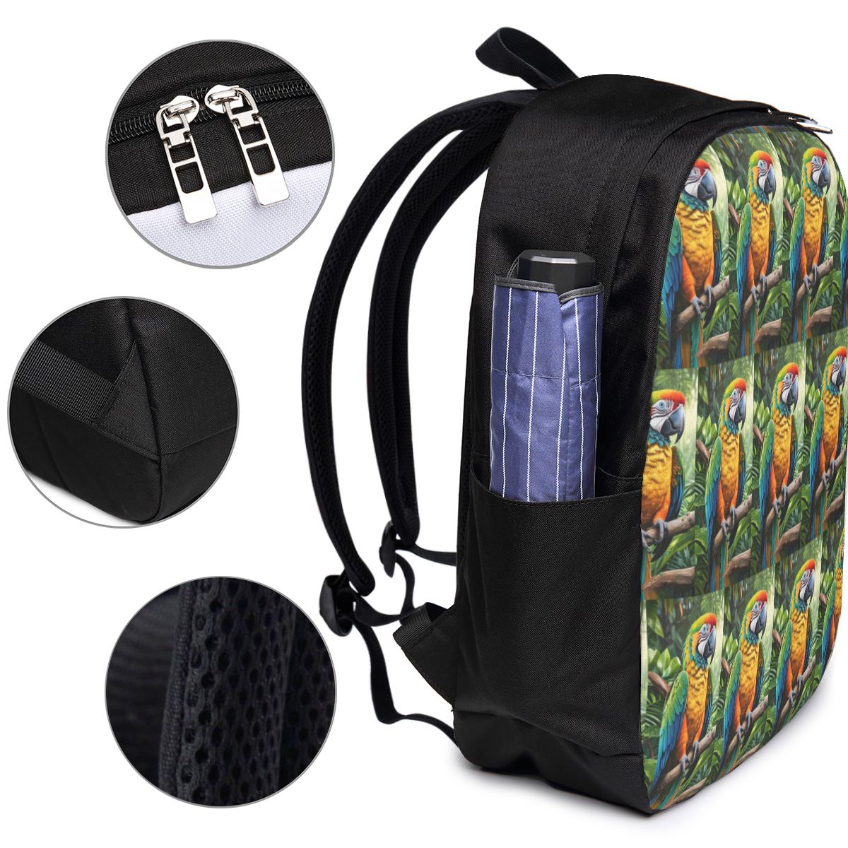 Mochila con diseño de loros ma - Women'S Bag reseña y precio